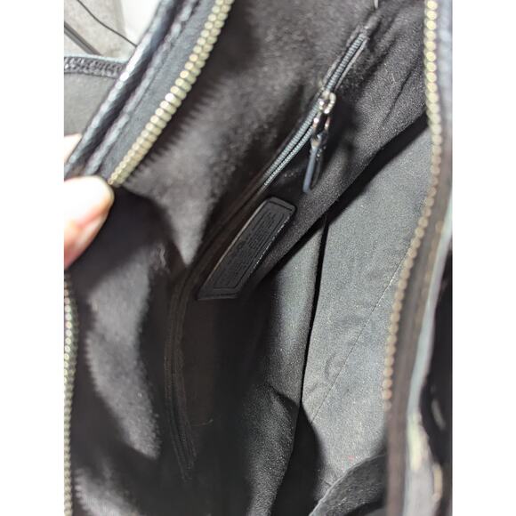 Coach Crosby Carryall Satchel in Floral Printed Crossgrain Leather - Picture 10 of 12